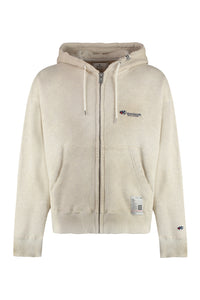 Felpa full-zip con cappuccio